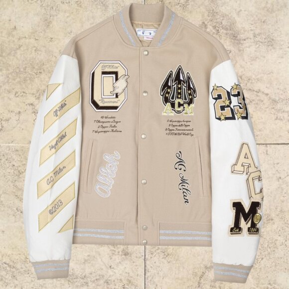 Off-White Men's Brown Jacket